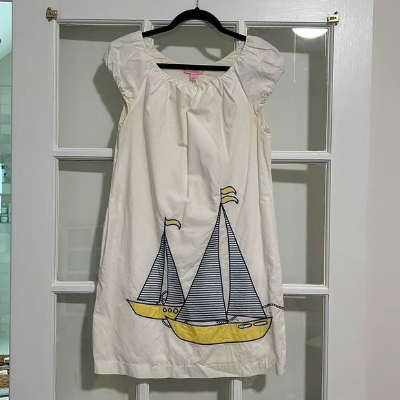 Lilly Pulitzer Dresses & Skirts - Lilly Pulitzer Sailboat Dress- size S
